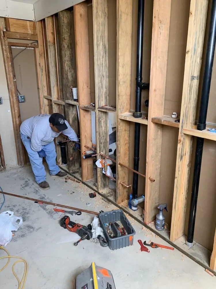 Commercial rough-in plumbing for Gas Line Repair in Rivervale